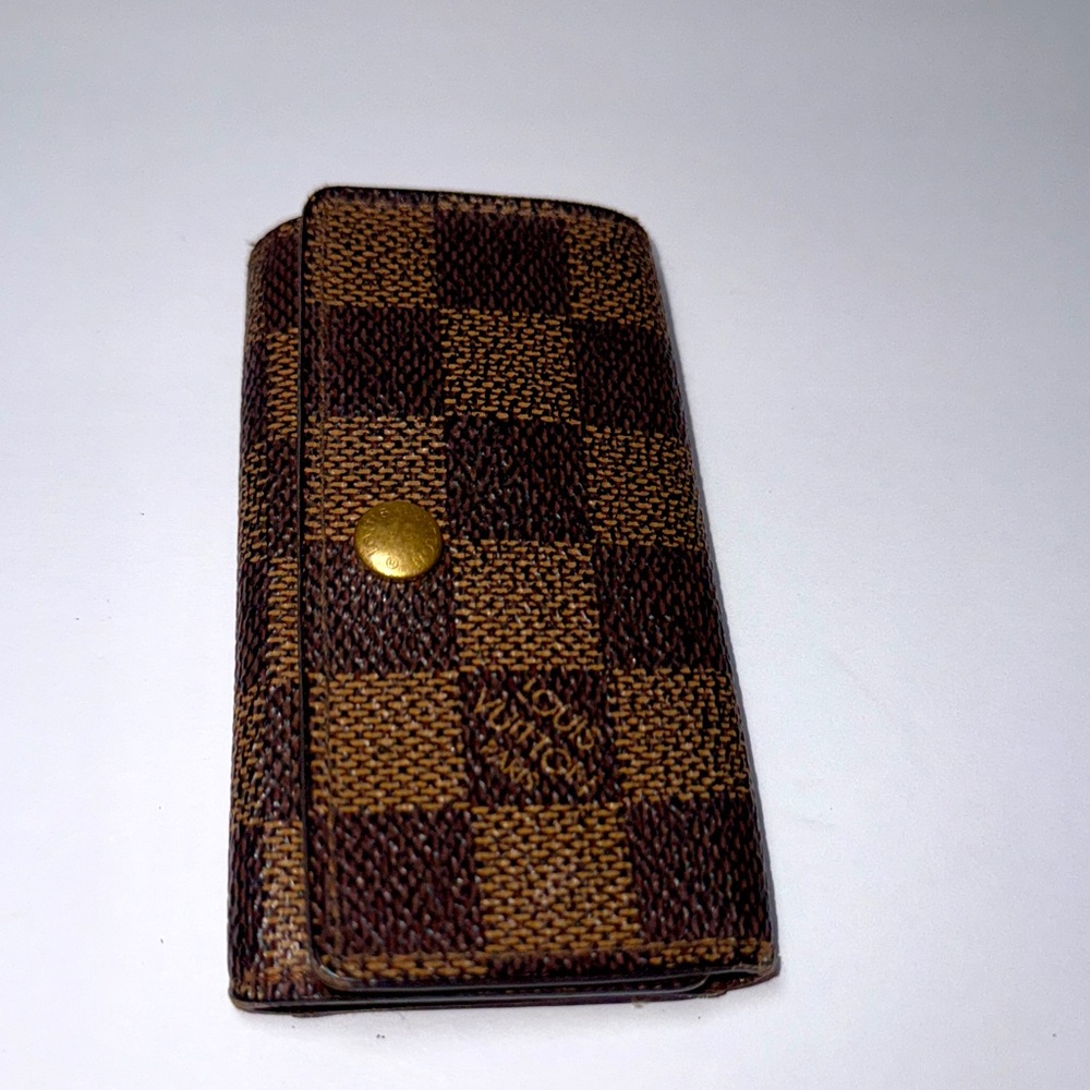 Auth Louis Vuitton Damier key Holder